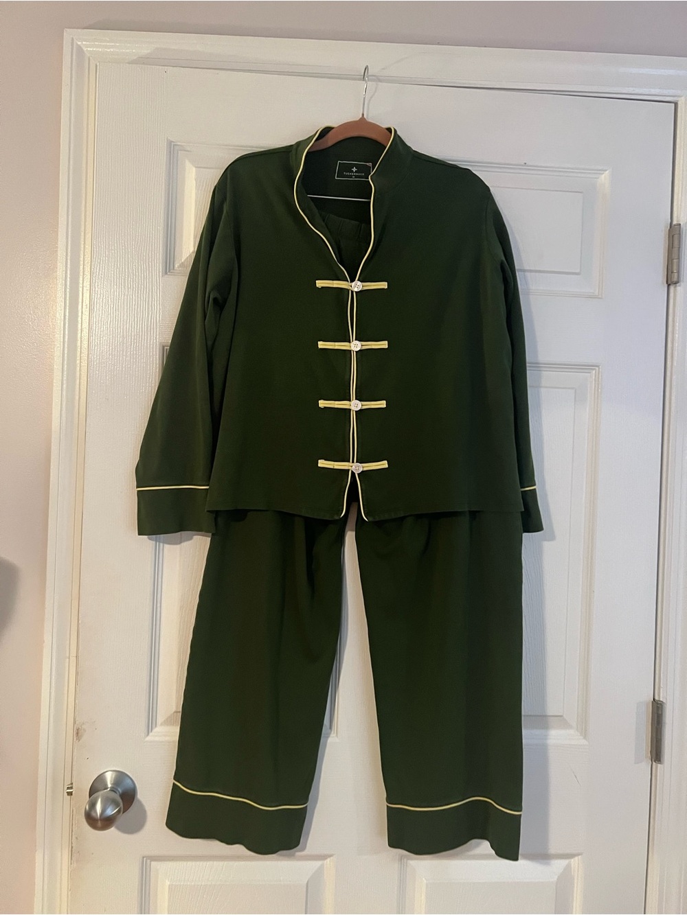 TUCKERNUCK
Douglas Fir Pima Cotton Wilford Women's Pajama Set.